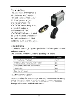 Preview for 10 page of Michigan Welding ARCTIG140 Operating Instructions Manual