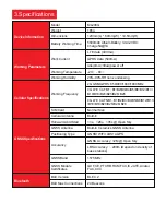 Предварительный просмотр 3 страницы MICODUS ML208G User Manual