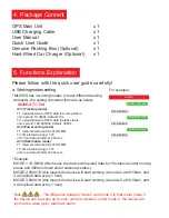 Preview for 4 page of MICODUS ML808G User Manual