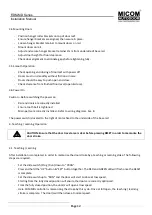 Preview for 12 page of Micom Autodoor EDM-MD Series Installation Manual