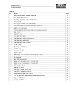 Preview for 4 page of Micom Autodoor EDM NII Series Operation Manual