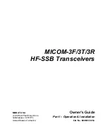 Предварительный просмотр 3 страницы Micom 3f Owner'S Manual