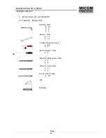 Preview for 12 page of Micom SWING SW Installation Manual