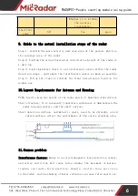 Preview for 7 page of MicRadar R60APS1 Using Manual