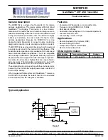 Micrel QwikRadio MICRF102 Final Information preview