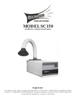 MICRO-AIR SC150 Installation And Operation Manual предпросмотр