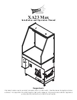 Предварительный просмотр 1 страницы MICRO-AIR XA23 Max Installation And Operation Manual