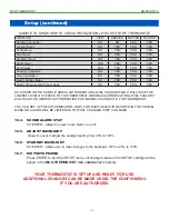 Preview for 15 page of Micro control systems MCS-THERMOSTAT Installation And Reference Manual