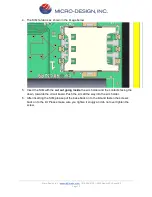 Preview for 15 page of MICRO-DESIGN StarPin-C Operator'S Manual