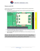 Preview for 16 page of MICRO-DESIGN StarPin-C Operator'S Manual