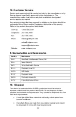 Preview for 25 page of Micro Direct MD SPIRO Micro MD6300 Instructions For Use Manual