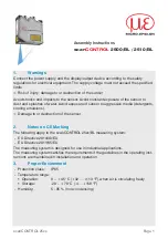 Preview for 1 page of MICRO-EPSILON scanCONTROL 25 BL Series Assembly Instructions Manual