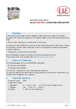 MICRO-EPSILON scanCONTROL 2900 Assembly Instructions Manual preview