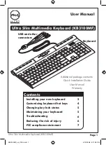 Micro Innovations KB3100MF User Manual preview