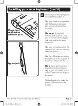 Предварительный просмотр 3 страницы Micro Innovations KB3100MF User Manual