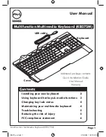 Micro Innovations KB575M User Manual preview