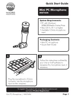 Preview for 1 page of Micro Innovations MM760M Quick Start Manual