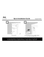 Предварительный просмотр 1 страницы Micro Innovations PD525P Quick Installation Manual