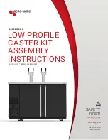 Preview for 1 page of Micro Matic CAS-36X Assembly Instructions