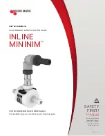 Preview for 1 page of Micro Matic INLINE MININIM User Manual & Installation Manual