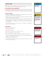 Preview for 9 page of Micro Matic JOETAP JT-CTMG Installation, Use And Maintenance Manual