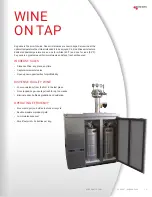 Preview for 3 page of Micro Matic PRO-LINE WINE MDD23W Series Installation, Use & Maintenance Manual