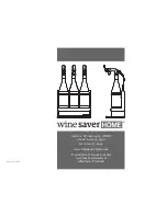 Preview for 12 page of Micro Matic Wine Saver HOME Operation Manual