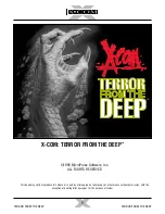 Preview for 6 page of Micro Prose X-COM TERROR FROM THE DEEP Manual