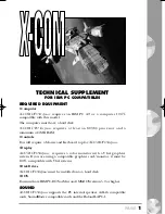 Preview for 2 page of Micro Prose X-COM UFO DEFENSE Manual