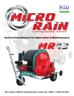 Micro Rain MR43 Instruction Manual preview