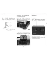 Предварительный просмотр 4 страницы Micro Seiki DQL-120 Operating Manual