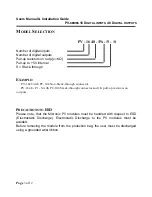 Предварительный просмотр 3 страницы Micro Technic Micronix PV-1648 User Manual & Installation Manual