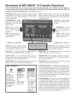 Preview for 3 page of micro-trak MT-3405 F II Reference Manual