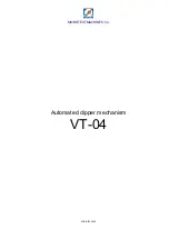 Предварительный просмотр 1 страницы Micro VT-04 Manual