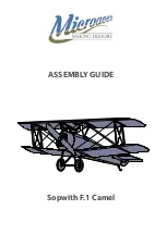 Microaces Sopwith F.1 Camel Assembly Manual предпросмотр