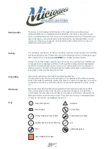 Предварительный просмотр 2 страницы Microaces W.12 Assembly Manual