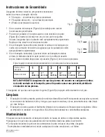 Preview for 5 page of Microban MEDLINE MDS89745KDMB User Instructions And Warranty