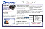 Preview for 1 page of MicroBoards Technology G3 Auto Printer Quick Reference Manual