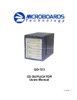 Preview for 1 page of MicroBoards Technology QD-123 User Manual