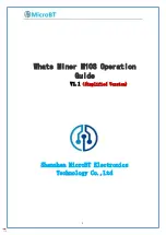 Preview for 1 page of MicroBT WhatsMiner M10S Operation Manual