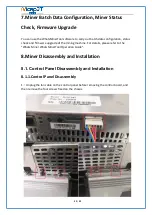 Preview for 22 page of MicroBT WhatsMiner M20S Operation Manual