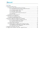 Preview for 2 page of MicroBT WhatsMiner M3 Operating Manual