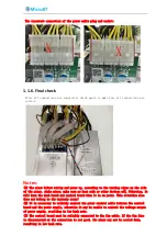 Preview for 6 page of MicroBT WhatsMiner M3 Operating Manual