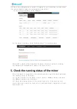 Preview for 15 page of MicroBT WhatsMiner M3 Operating Manual