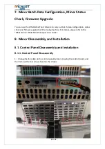 Preview for 20 page of MicroBT WhatsMiner M30S Operation Manual