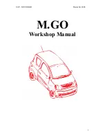 Microcar M.Go Workshop Manual предпросмотр