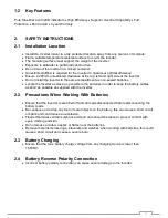 Preview for 3 page of Microcare 600W-24V User Manual