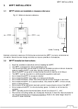 Предварительный просмотр 13 страницы Microcare LCD MPPT 100A User Manual