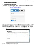 Preview for 6 page of Microcare Web-Logger User Manual