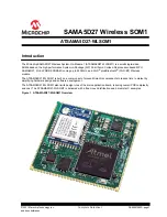 Предварительный просмотр 1 страницы Microchip Technology ATSAMA5D27-WLSOM1 Manual